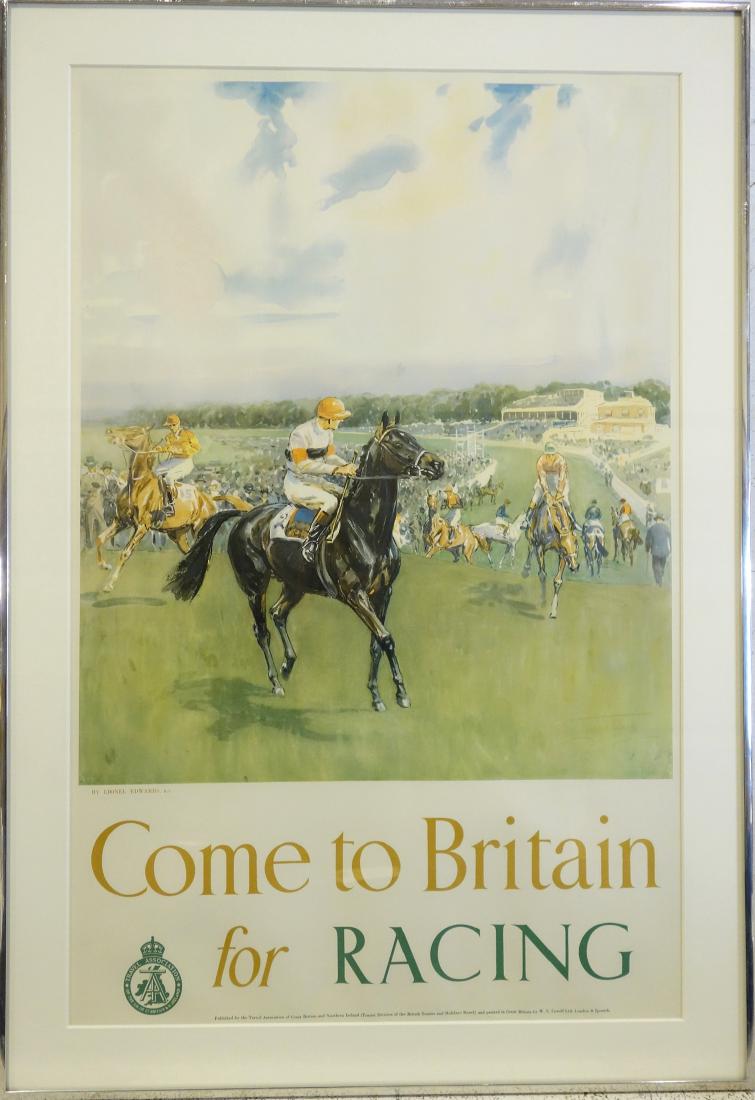 Lionel Edwards, British travel lithograph (1 of 9)