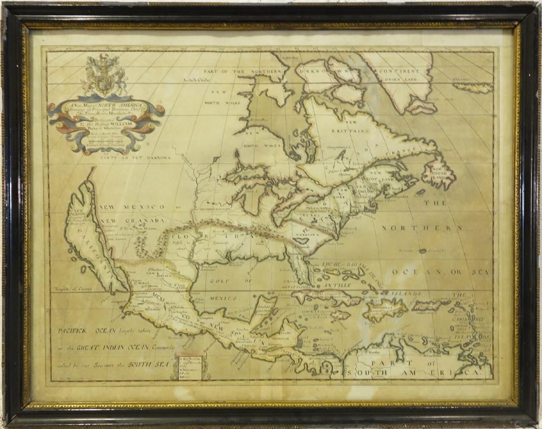 Edward Wells, map North America (1 of 9)