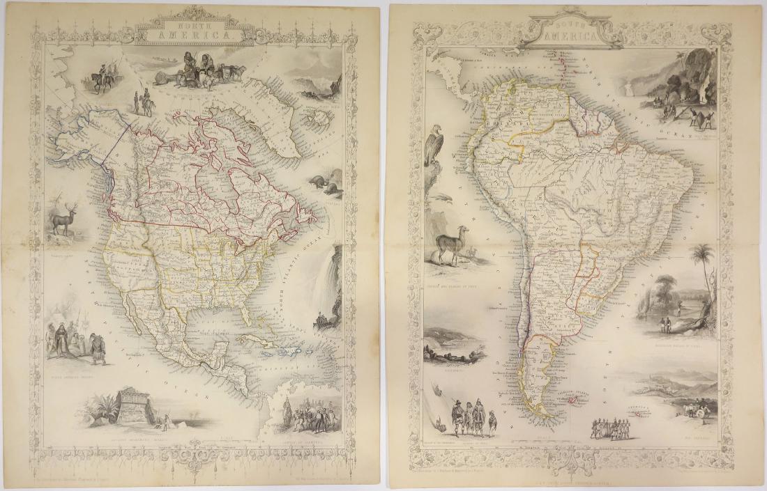 John Rapkin, (2) maps North and South America (1 of 10)