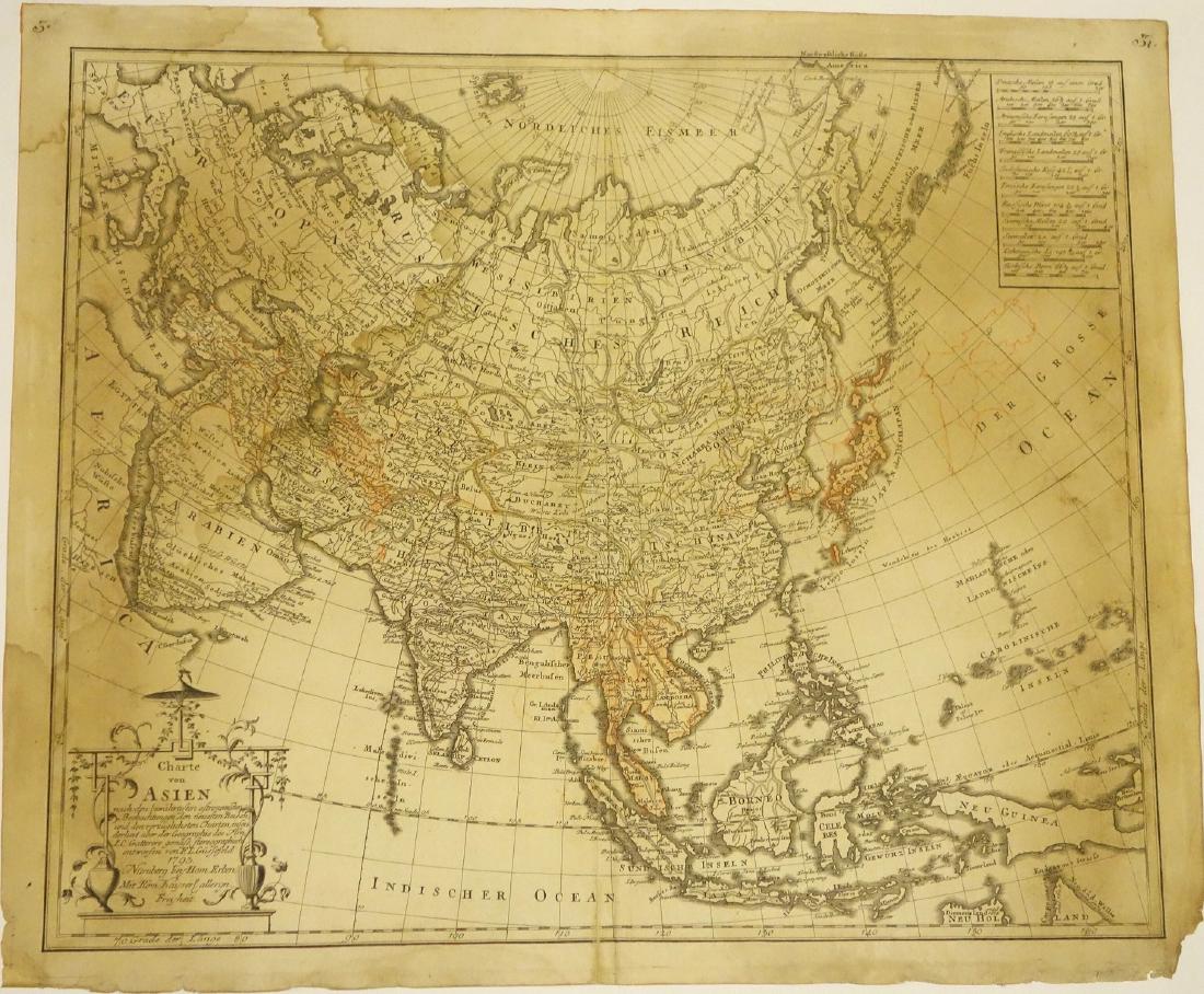 Homann Heirs, Charte van Asien (1 of 7)