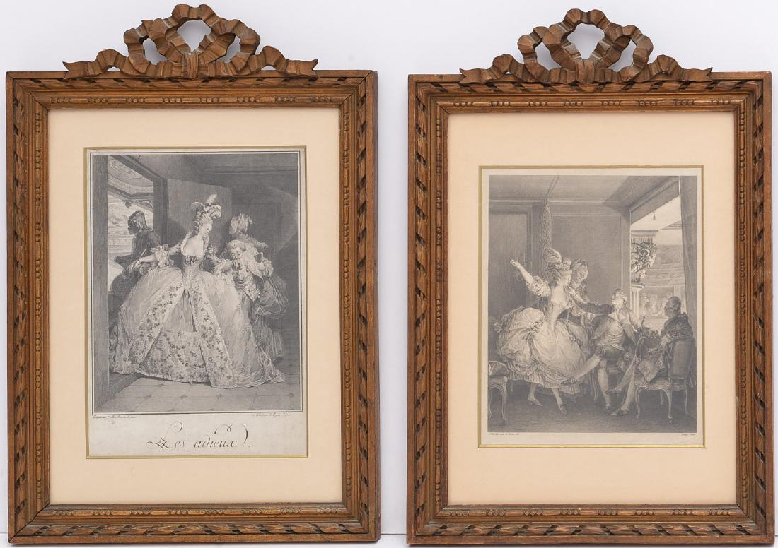 Robert De Launay, (2) engravings (1 of 9)