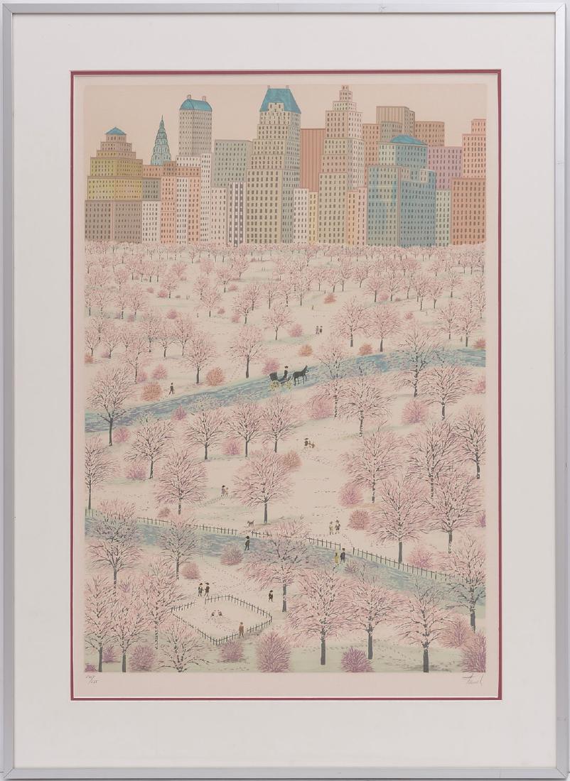 Francois "Fanch" Ledan, color lithograph (1 of 7)