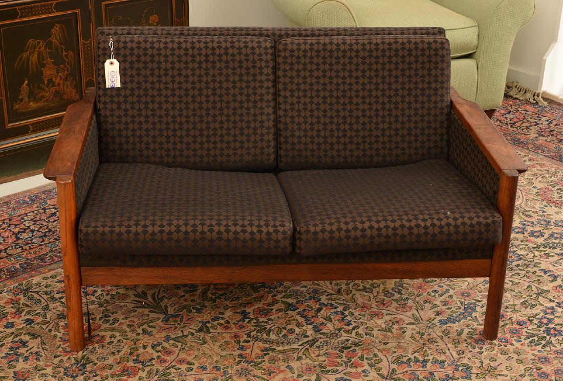 Danish settee attributed to Illums Wikkelso (1 of 8)
