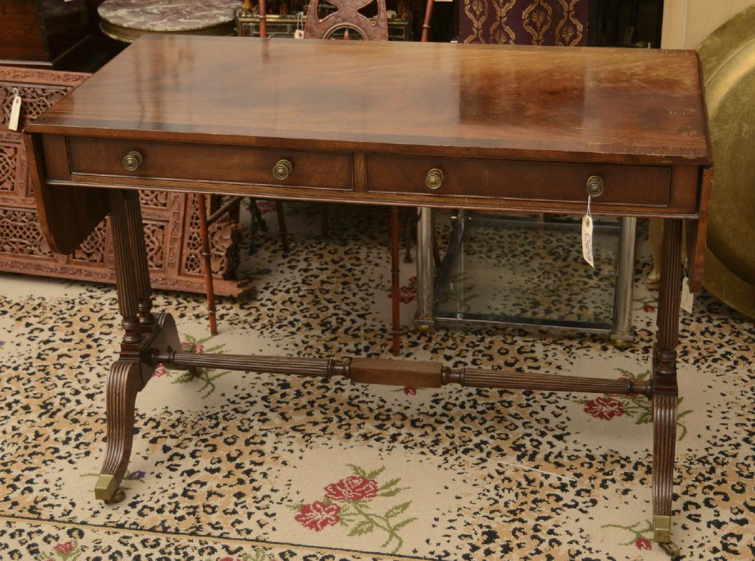 Regency mahogany sofa table (1 of 7)