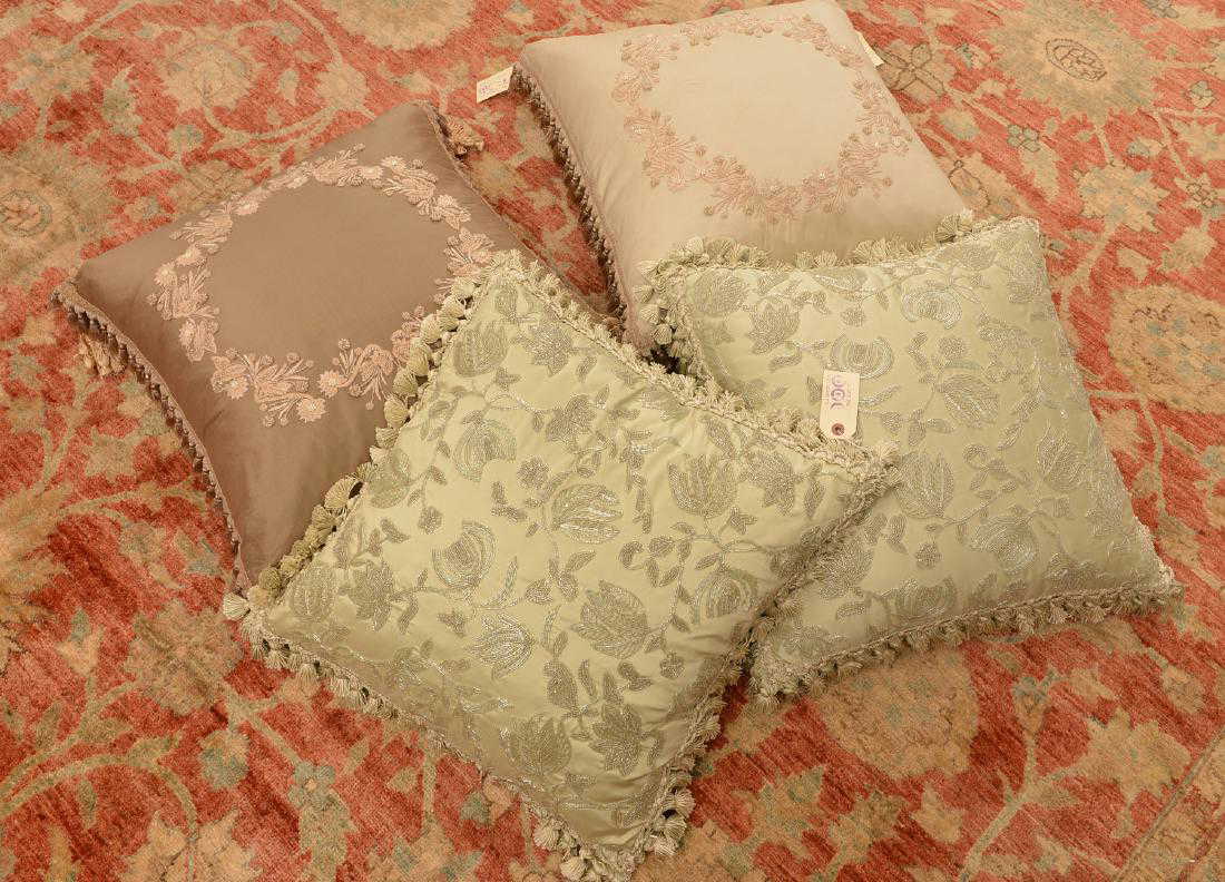 4 Nancy Corzine And Designer Throw Pillows 4 Nancy Corzine And Designer Throw Pillows