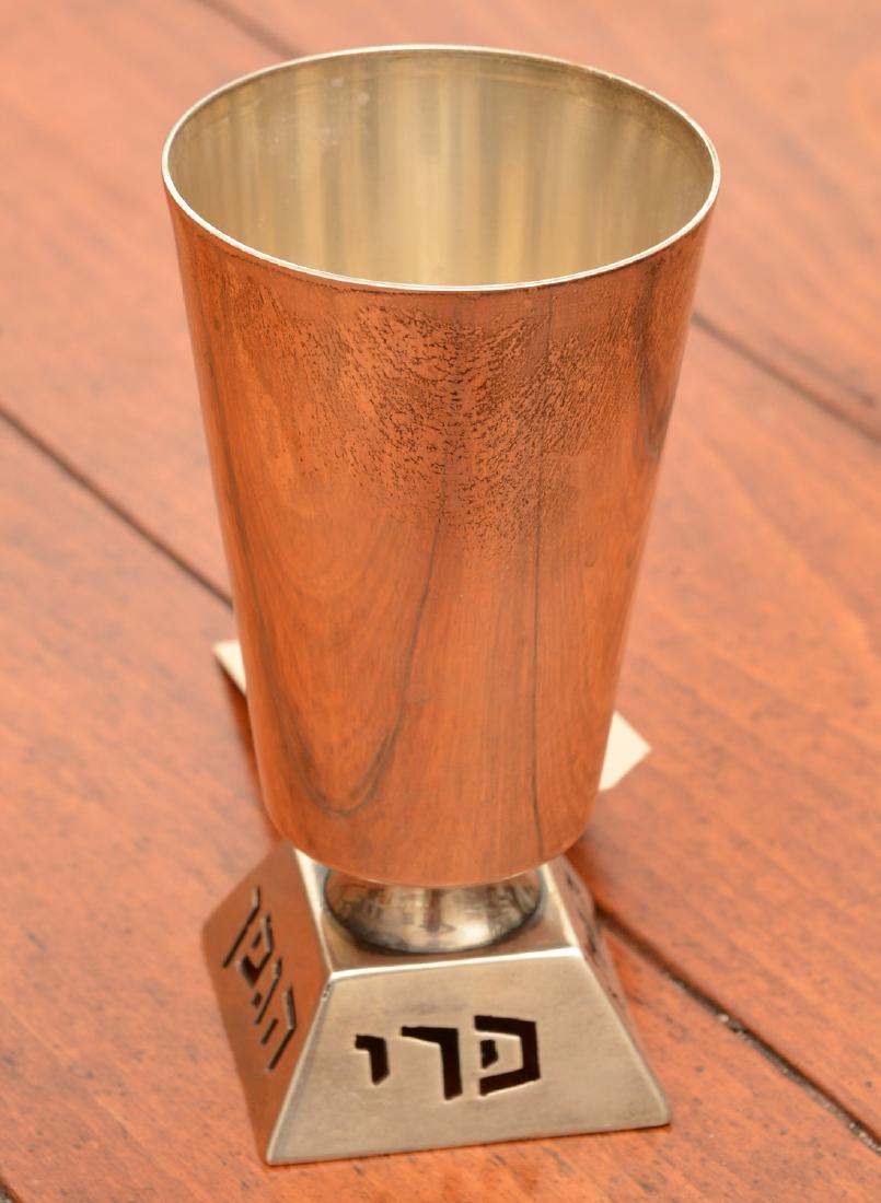 Bier sterling Kiddush cup (1 of 5)