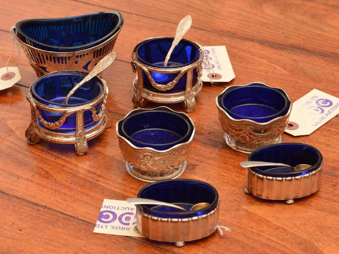 Group English and Continental silver salts (1 of 7)