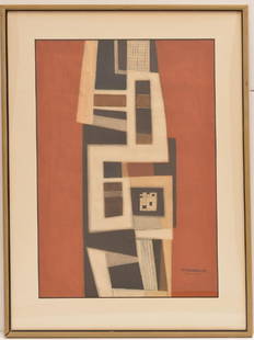 Shigeru Tsukimisato, drawing: Shigeru Tsukimisato, drawing, Shigeru Tsukimisato (Japanese, 20th c.), "Sin Without Repentance is Forever", pencil/crayon on paper, signed lower right "S. Tsukimisato, 1958-29", signed and titled vers