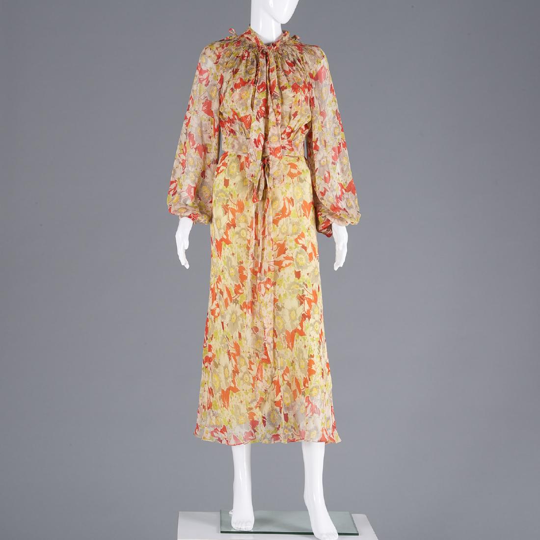 Maggie Norris Couture sheer silk dress ensemble (1 of 10)