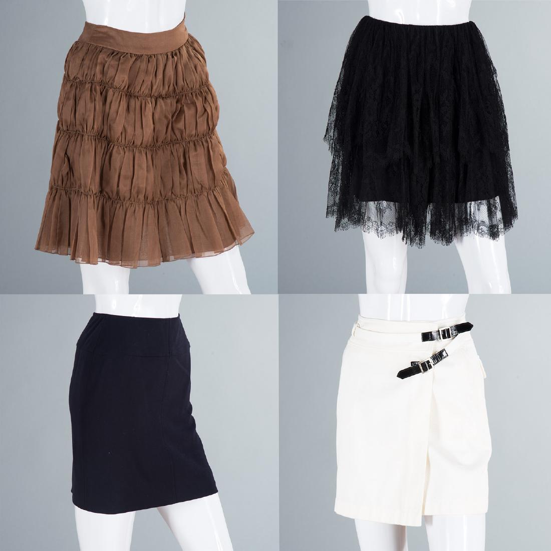 Group of (4) Chanel skirts (1 of 7)