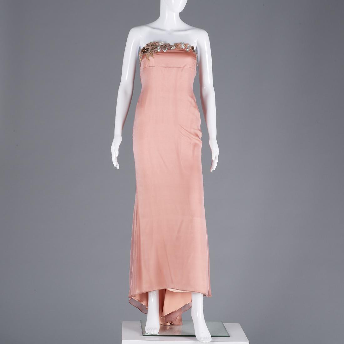 Richard Tyler Couture silk embroidered gown (1 of 7)