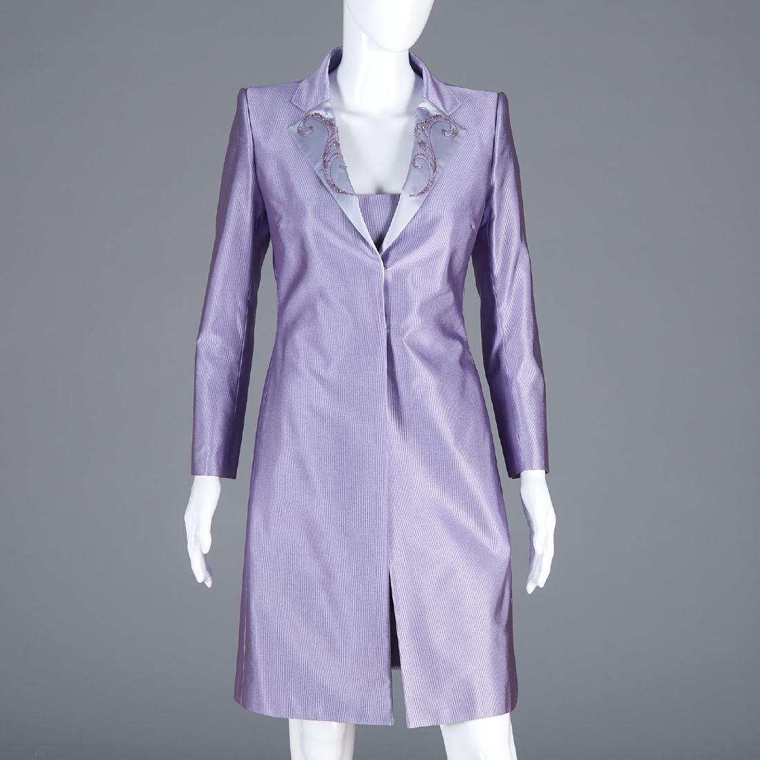 Richard Tyler Couture suit dress and evening coat (1 of 10)