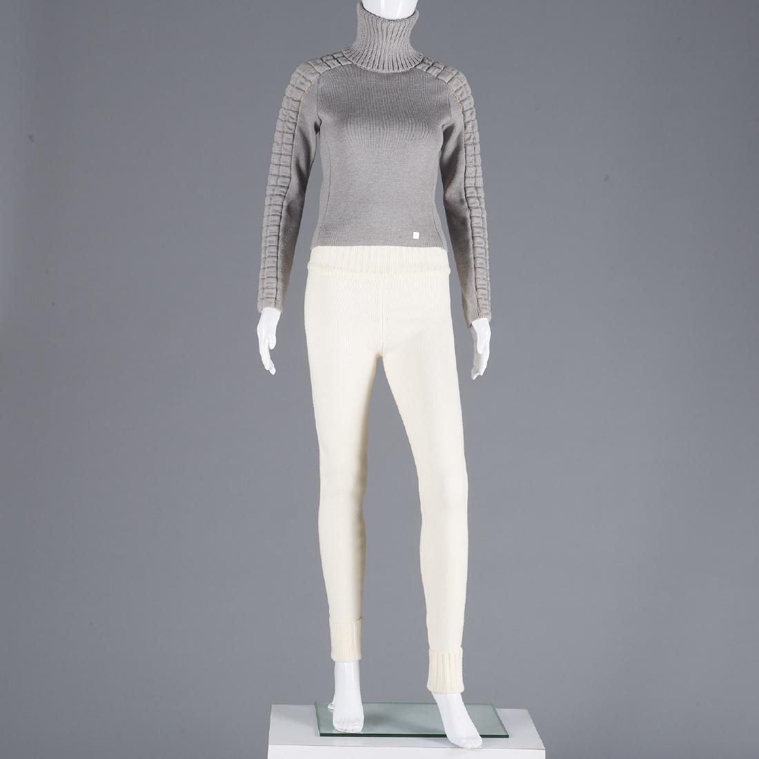 Chanel wool ski pants and sweater (1 of 9)