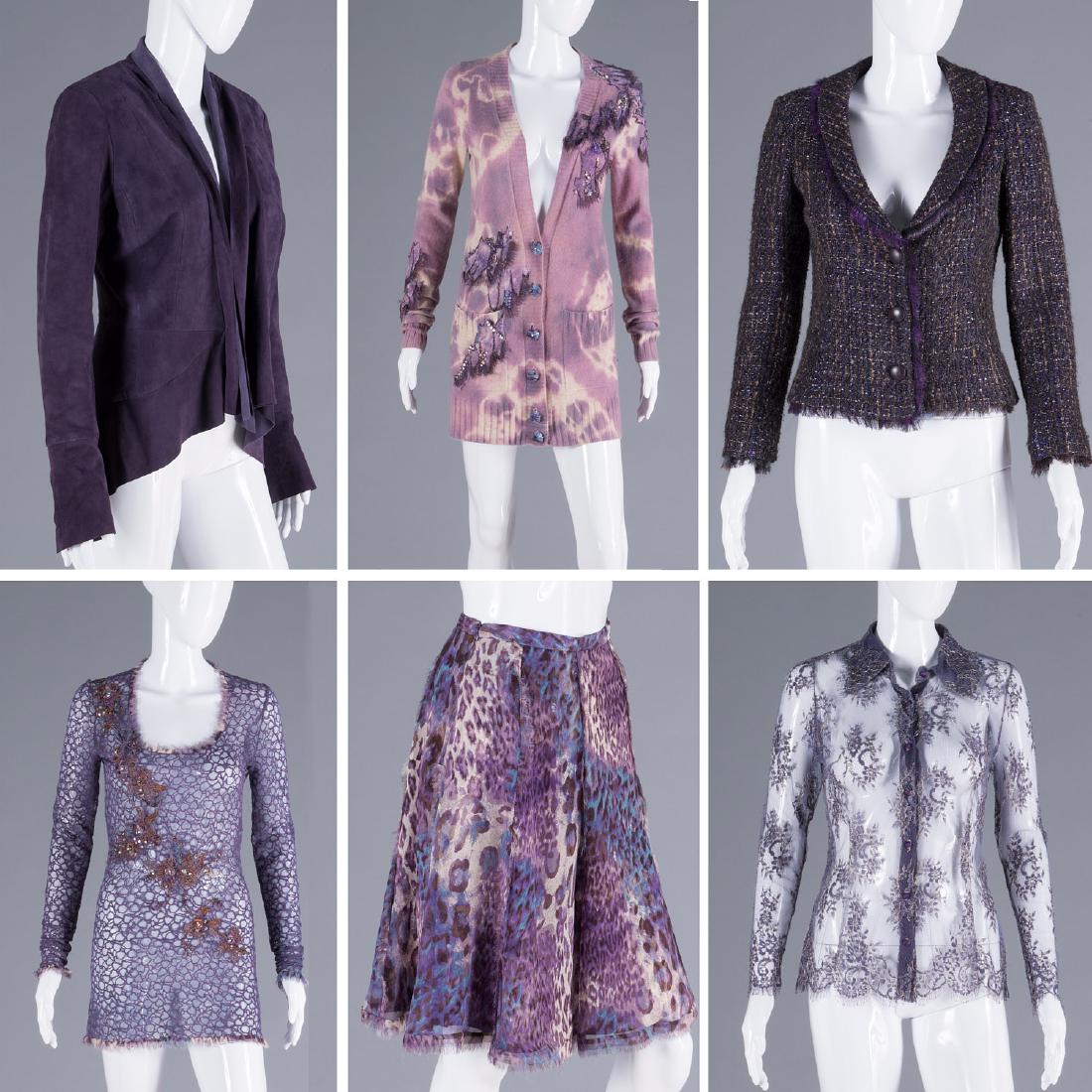 Group Cynthia Rose couture clothing in purple (1 of 9)