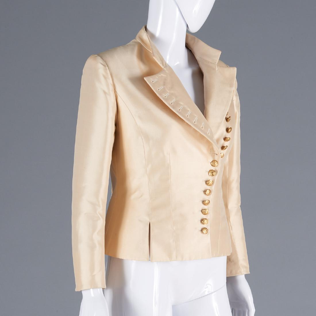 Maggie Norris Couture satin jacket and tulle tank (1 of 9)