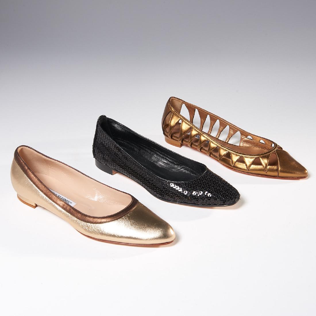 Group Manolo Blahnik ballet flat shoes (1 of 6)