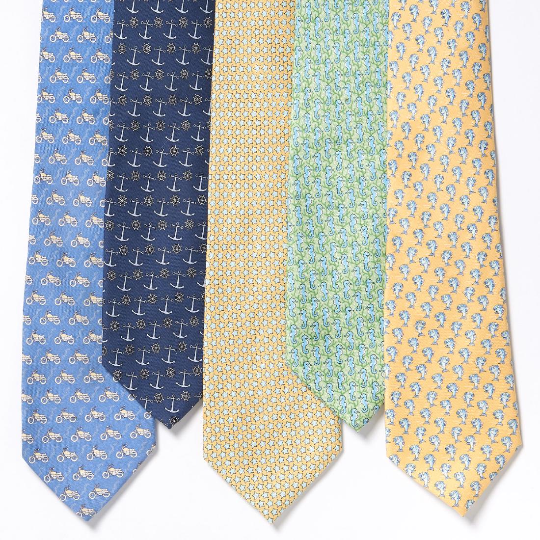 Group Vineyard Vines silk neckties (1 of 7)