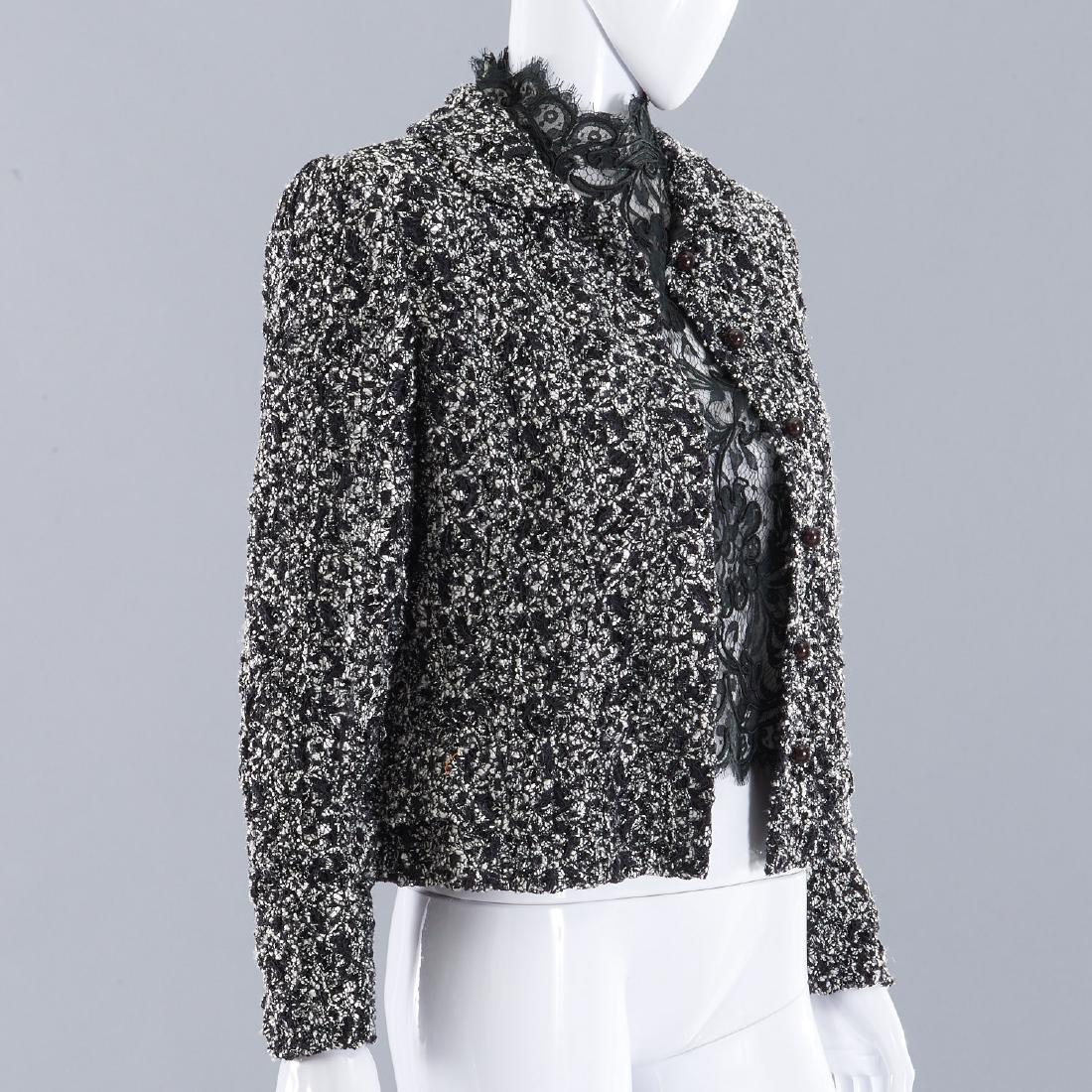 Bill Blass lace shirt and jacket ensemble (1 of 10)