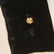 Chanel cream silk blouse with black velvet - 2