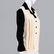 Chanel cream silk blouse with black velvet - 4