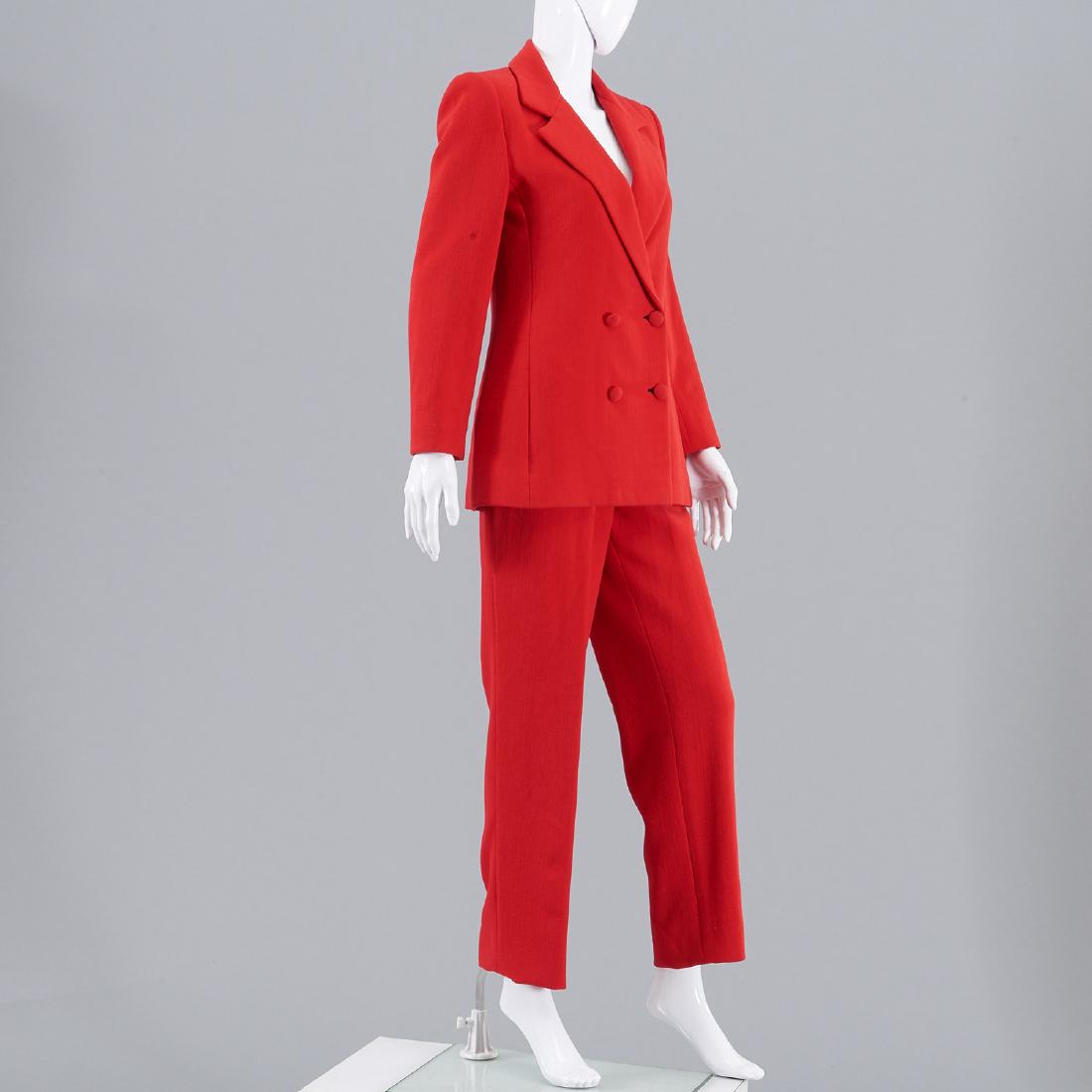 Carolina Herrera red pant suit (1 of 9)
