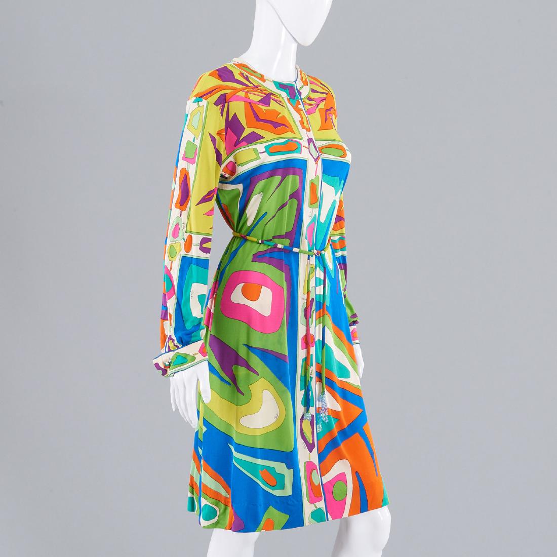 Vintage Emilio Pucci print belted dress (1 of 8)