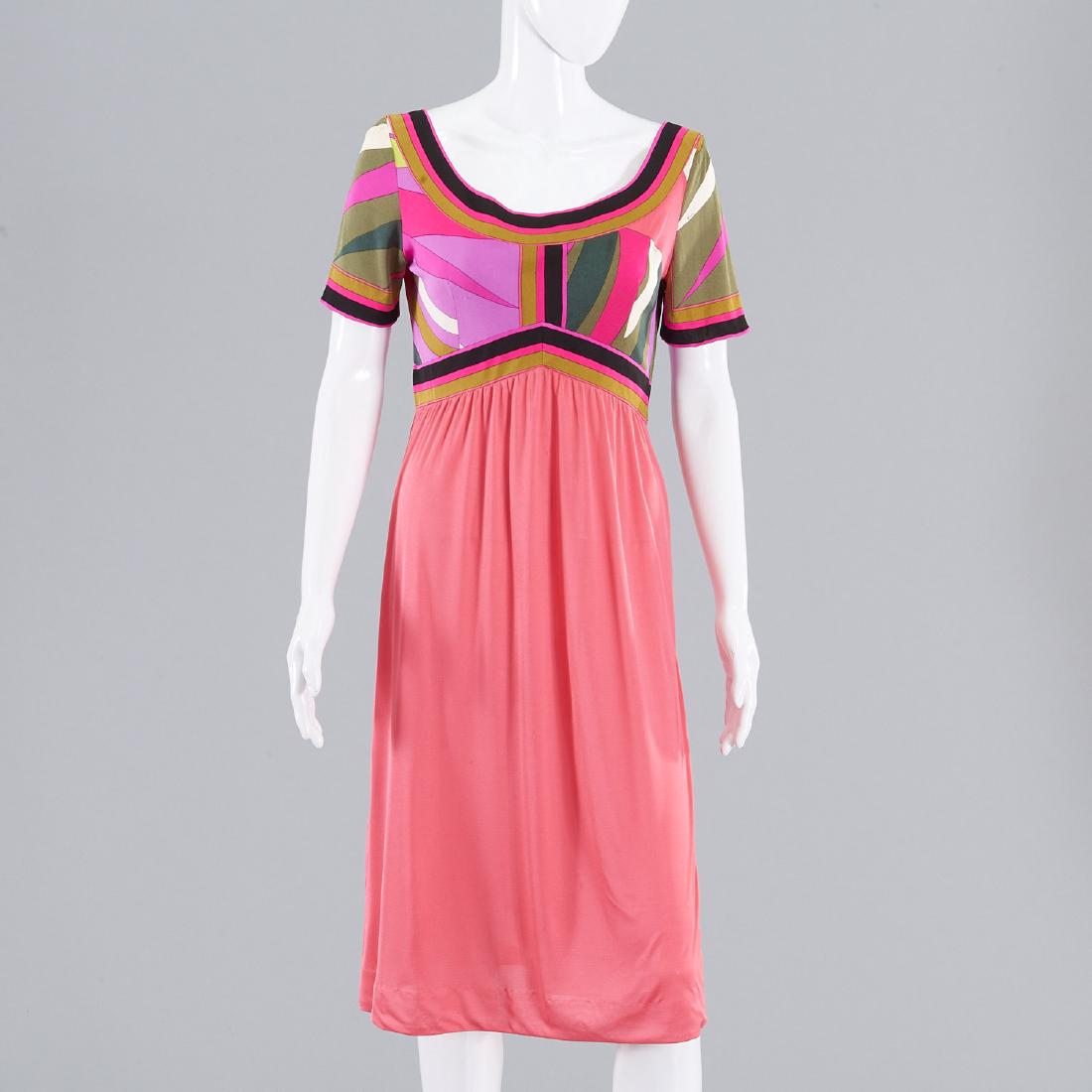 Vintage Emilio Pucci print short sleeve dress (1 of 7)