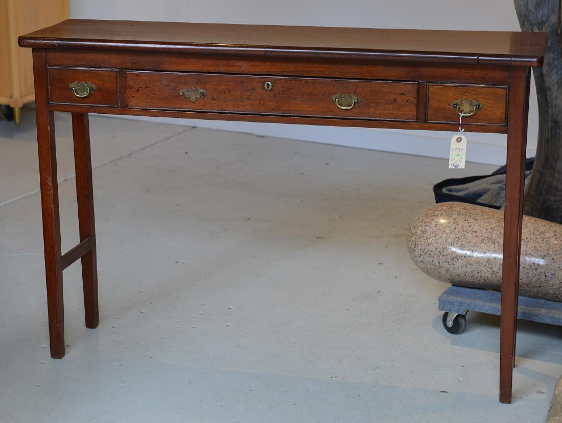 Uniquely proportioned English side table (1 of 7)