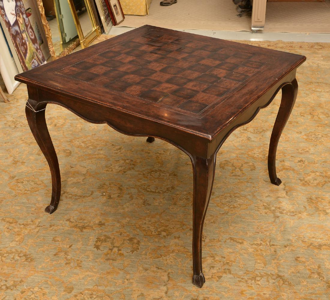 French style parquetry games table (1 of 7)