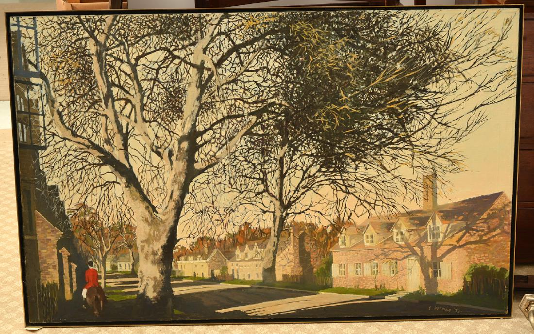 Eileen Holding, painting (1 of 8)