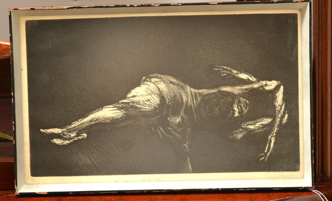 James Kearns, etching (1 of 5)