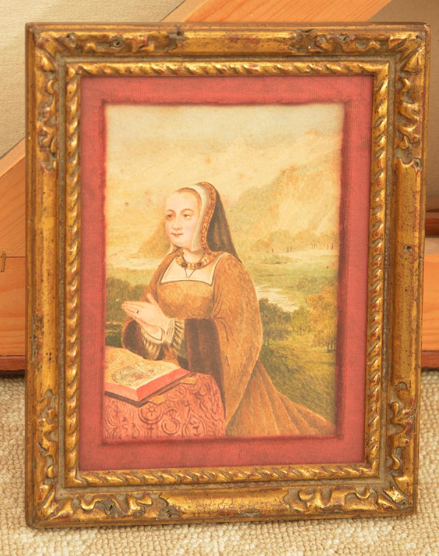 Continental School, portrait painting (1 of 2)