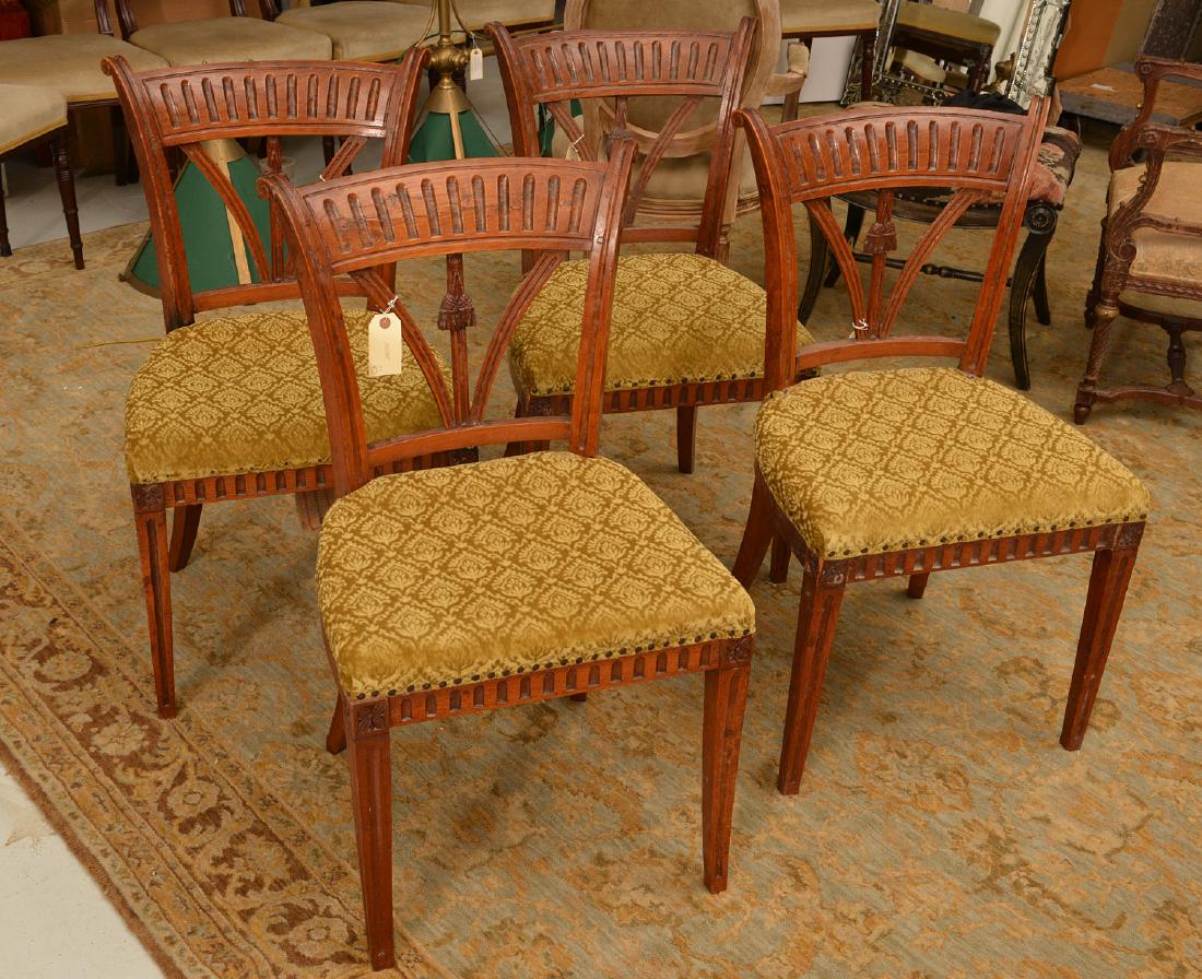 Set (4) Neo-Classical style side chairs (1 of 6)