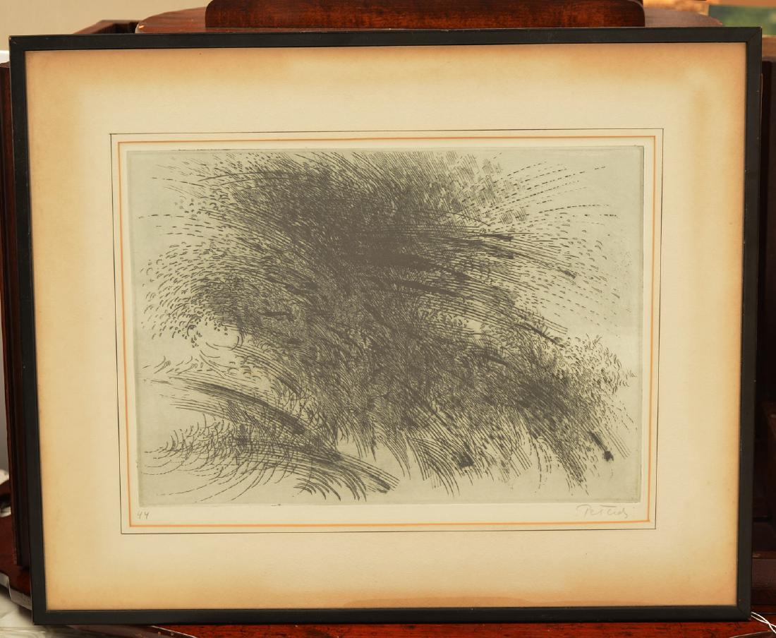 Gabor Peterdi, etching (1 of 6)