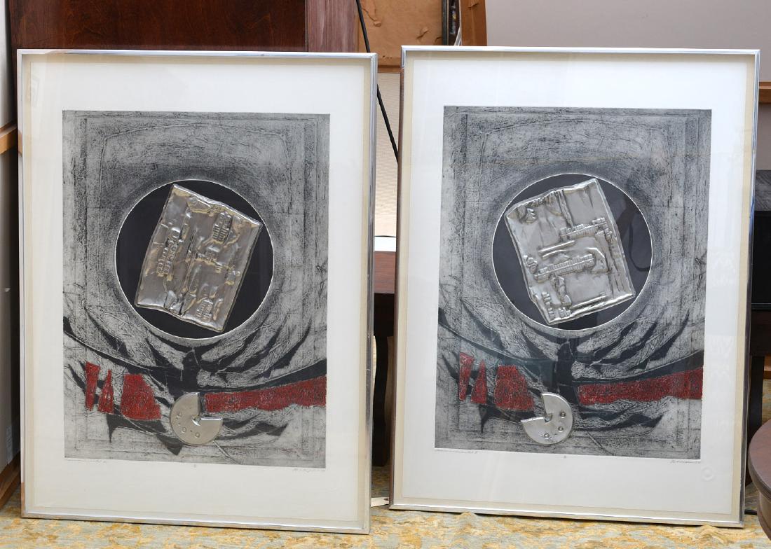 J.B. Thompson, pair lithographs (1 of 9)