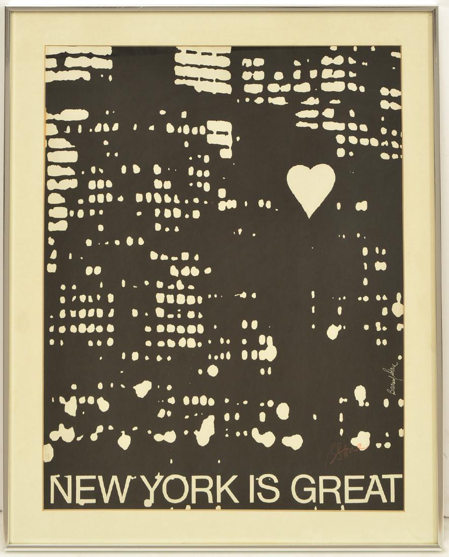 Bernard Stone, signed New York lithograph (1 of 6)