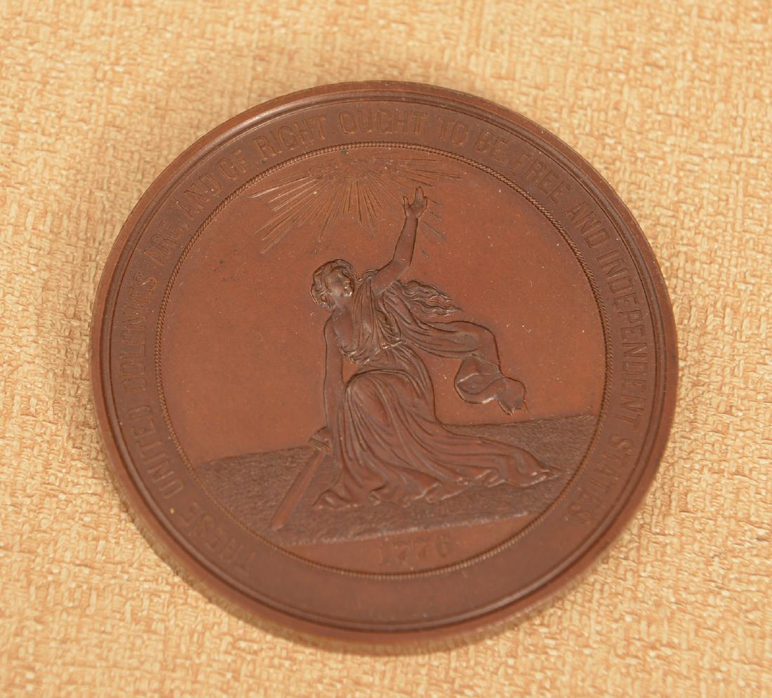 1876 United States Centennial bronze medal (1 of 3)