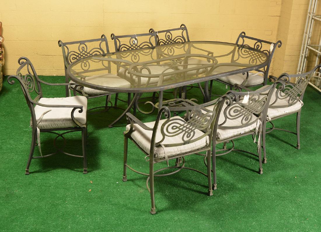 Restoration Hardware style patio dining set