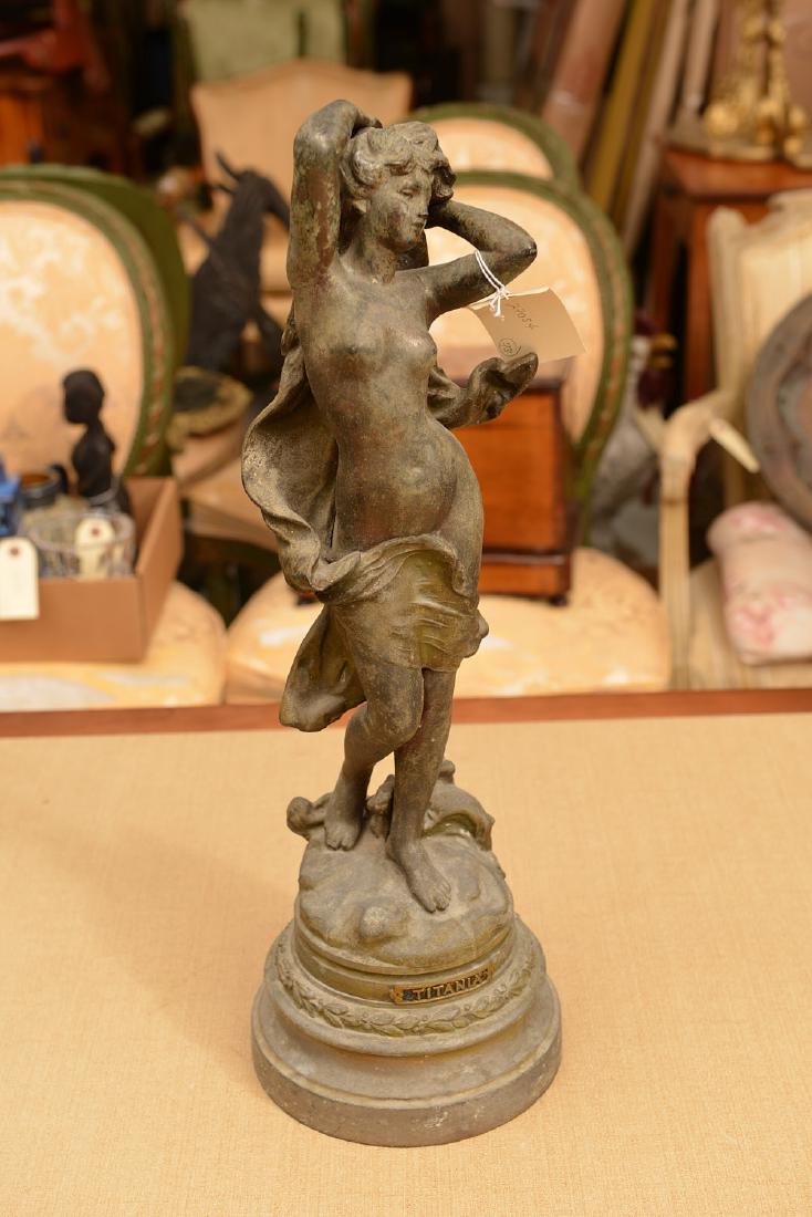 English School, spelter sculpture (1 of 6)