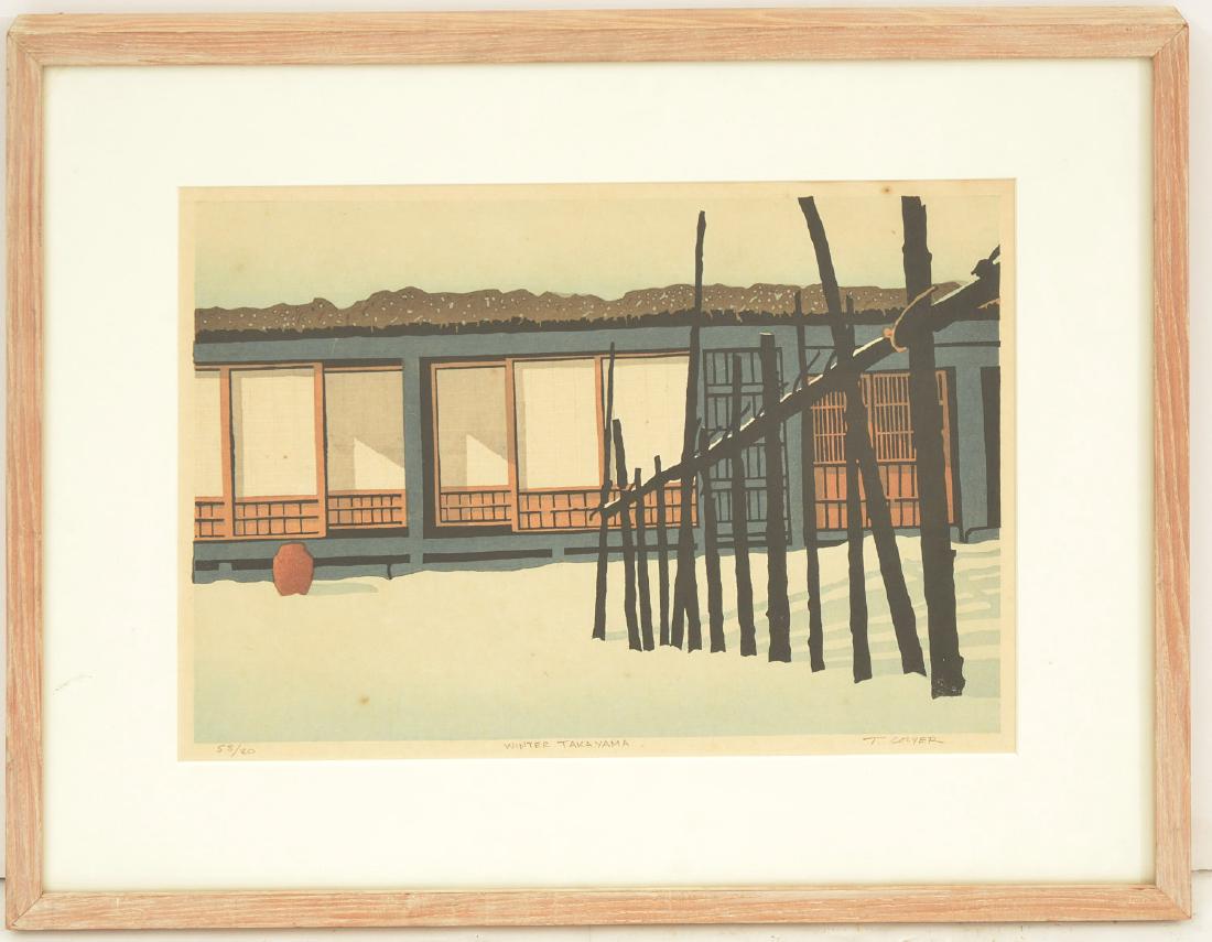 Ted Colyer, woodblock print (1 of 8)