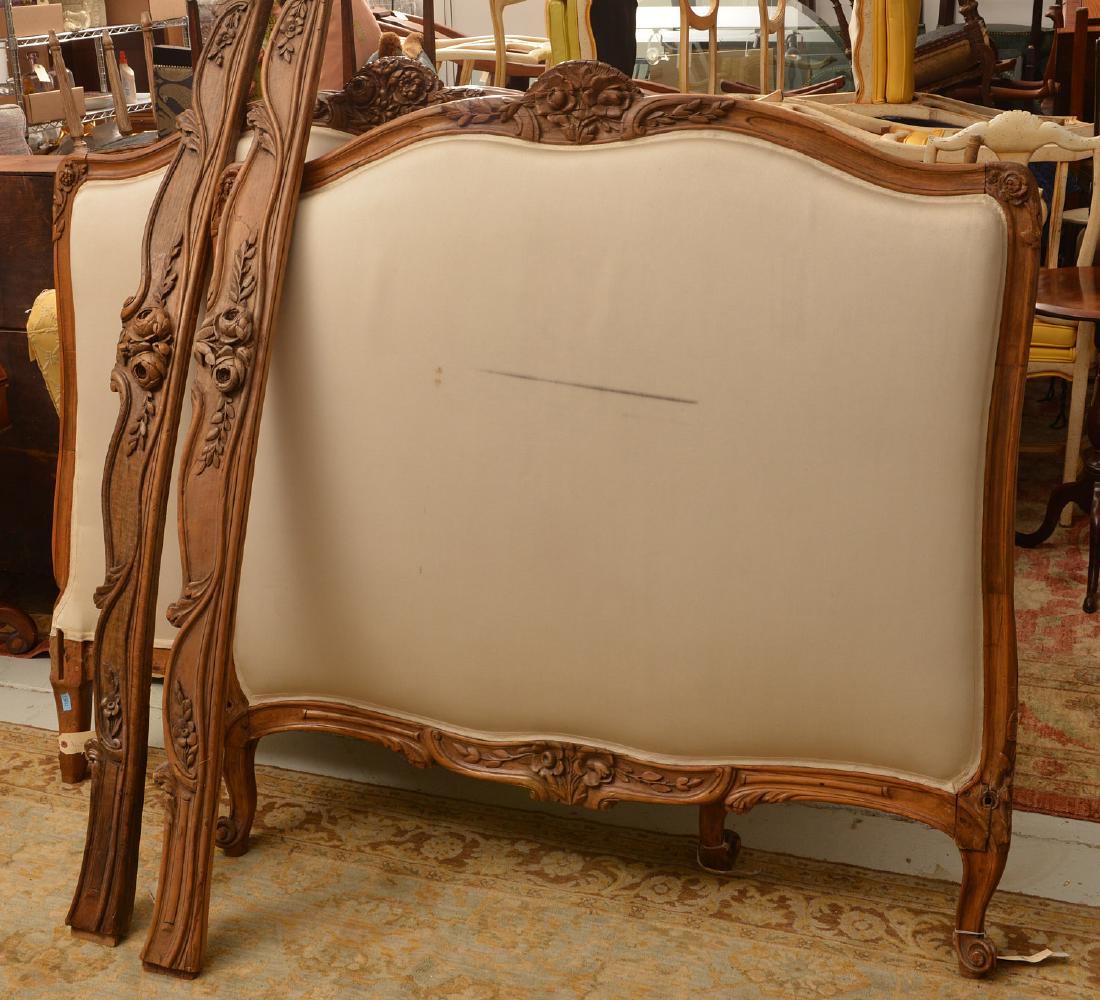 Louis XV carved fruitwood lit d'alcove (daybed) (1 of 6)