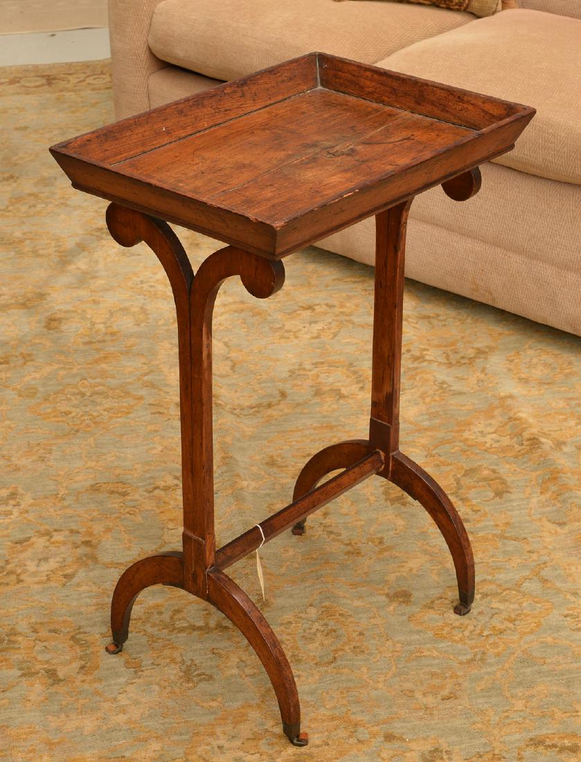 Biedermeier tray top occasional table (1 of 5)
