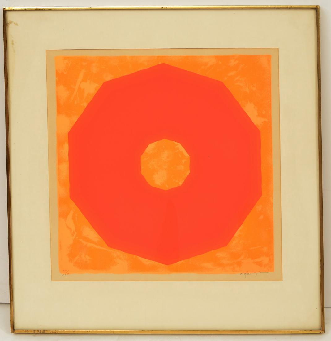 Nobu Fukui, color lithograph (1 of 6)