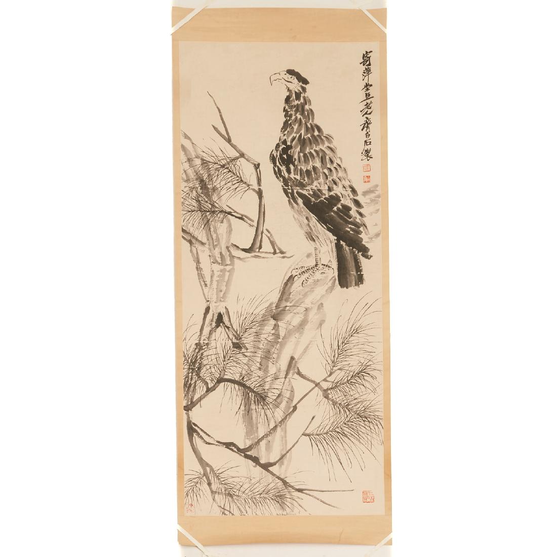 Qi Baishi (attrib.), scroll (1 of 7)