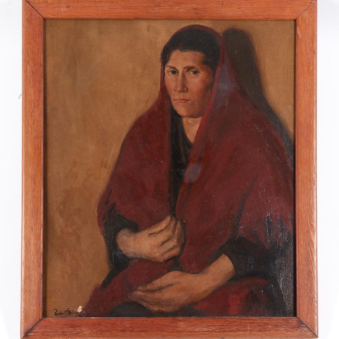 Power O'Malley, portrait painting (1 of 8)