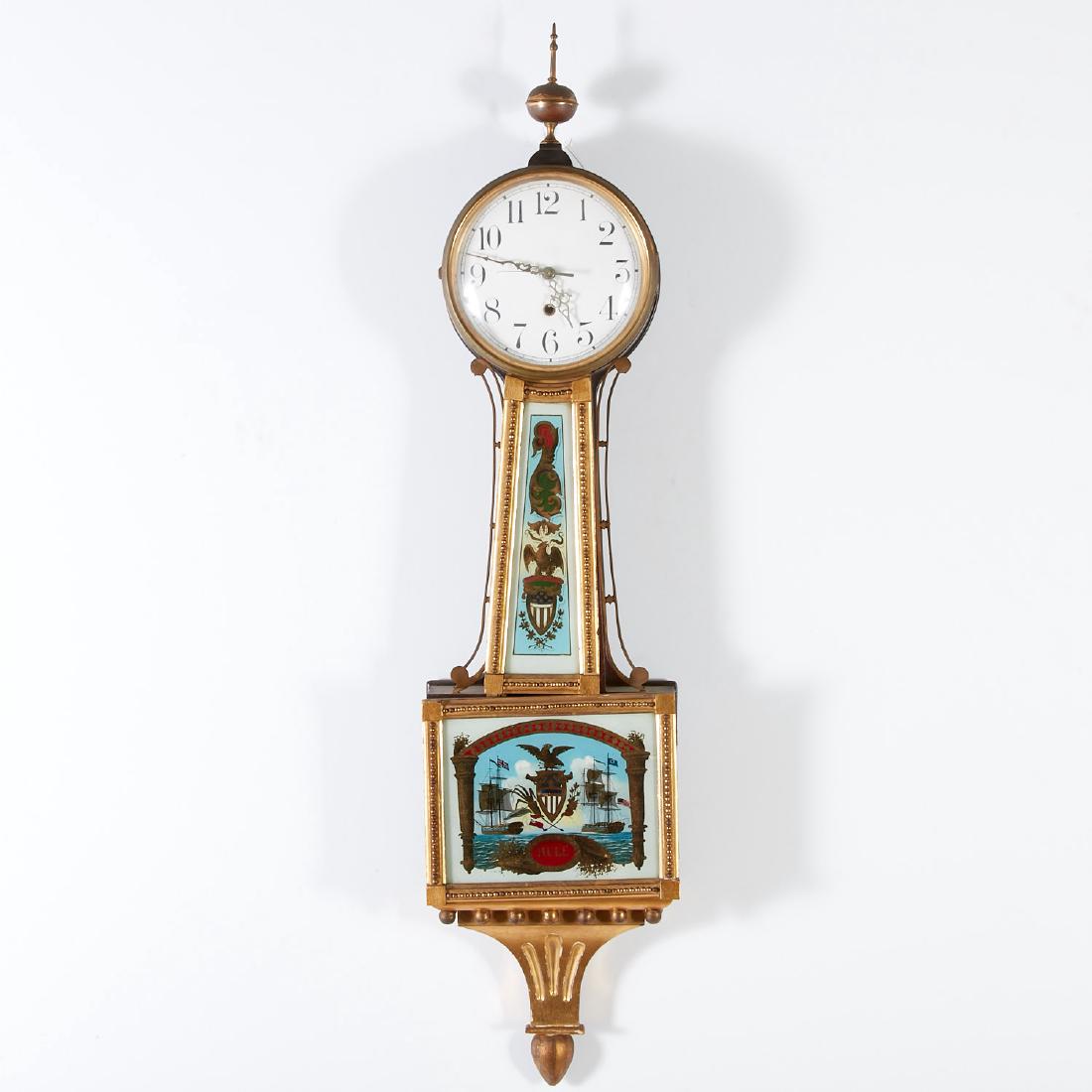 Waterbury "Willard No. 6" banjo clock (1 of 9)