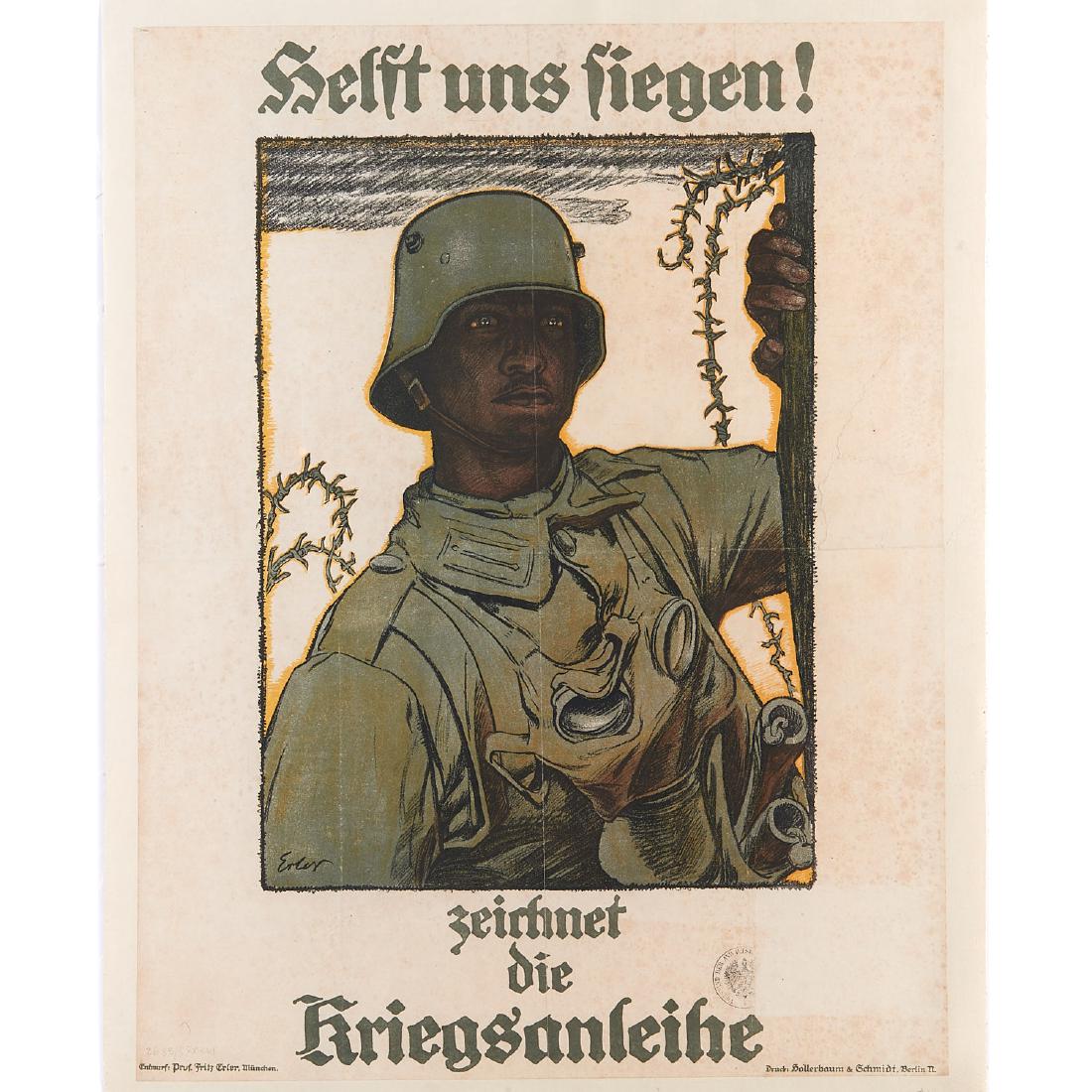 Fritz Erier, WWI war bond poster (1 of 10)