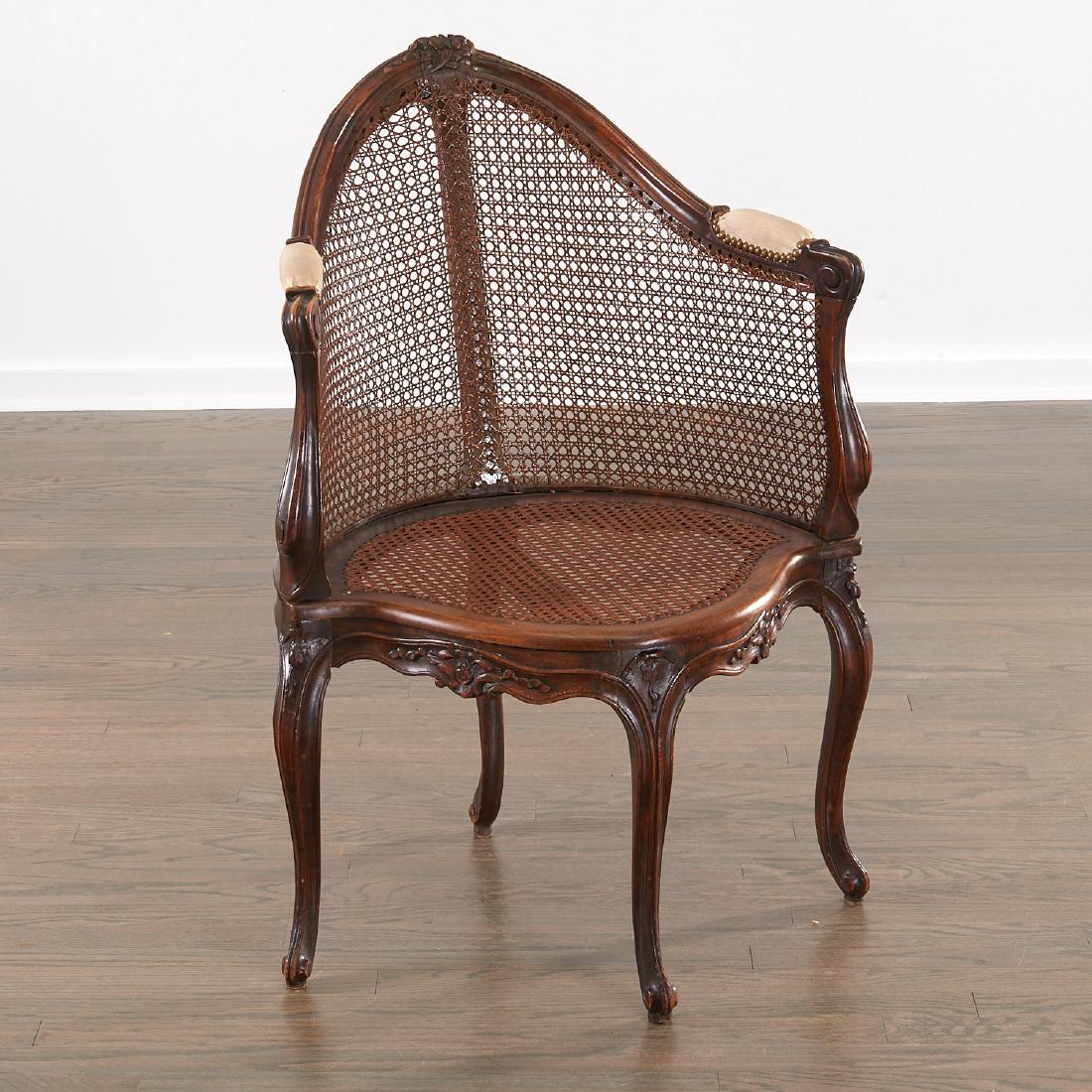 Louis XV style Fauteuil de Bureau (1 of 7)