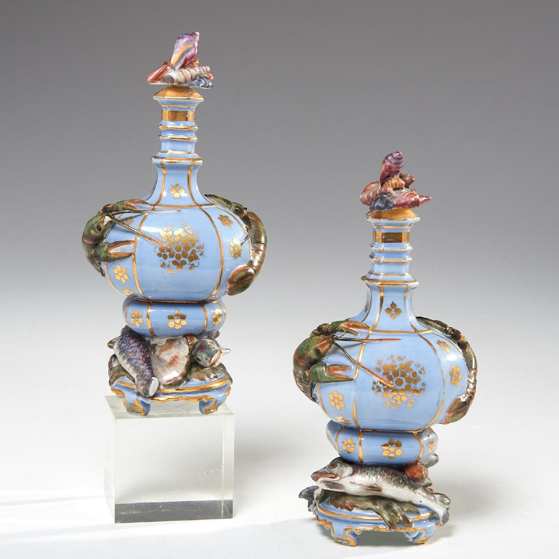 Pair Continental "sealife" scent bottles (1 of 7)