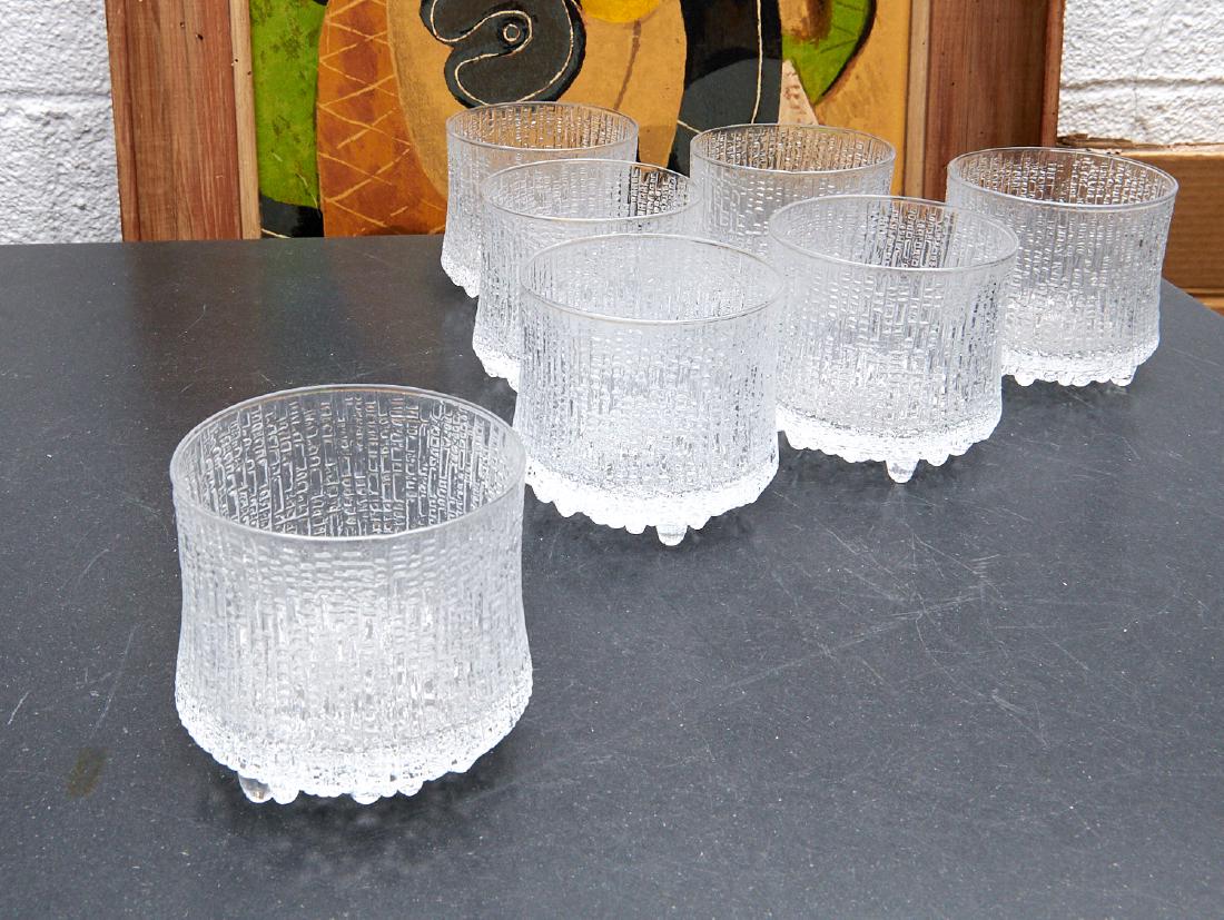 Set (7) Tapio Wirkkala for Iittala tumblers (1 of 7)